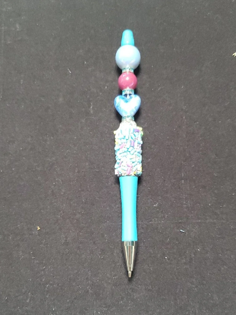 Blue Butterfly Embellished Ballpoint Pen - BlueREASONABLE OFFER ACCEPTED